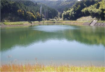 ため池浸水想定区域調査イメージ1