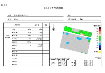 ３次元出来形計測イメージ